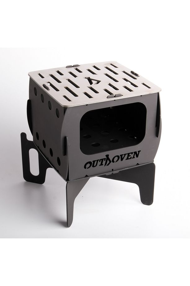 Outdoven Spark G4 Katlanabilir Mangal - Ateş Kutusu Basic (IZGARASI PASLANMAZ) - 1
