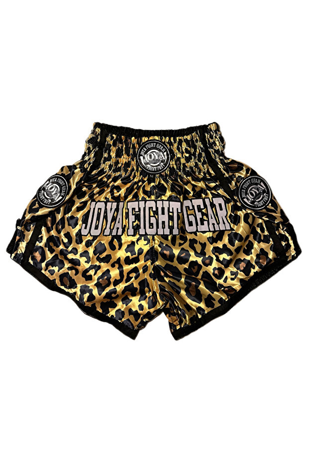 Kick Boks Şortu Leopar Desenli - 2