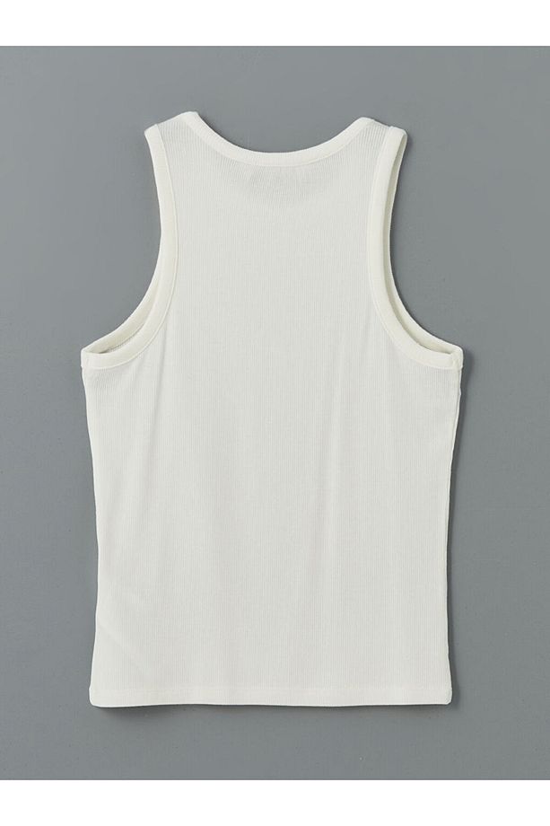 LCW Vision Ekru Halter Yaka Kadın Atlet - 2