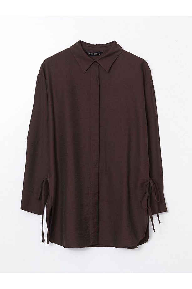 LCW Modest Loose Fit Kadın Gömlek Tunik - 1