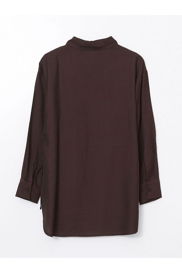 LCW Modest Loose Fit Kadın Gömlek Tunik - 2