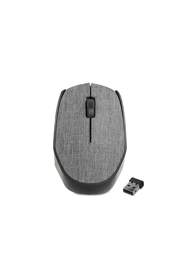 Mouse Kablosuz Kumaş Yüzey Km-218 Gri - 1