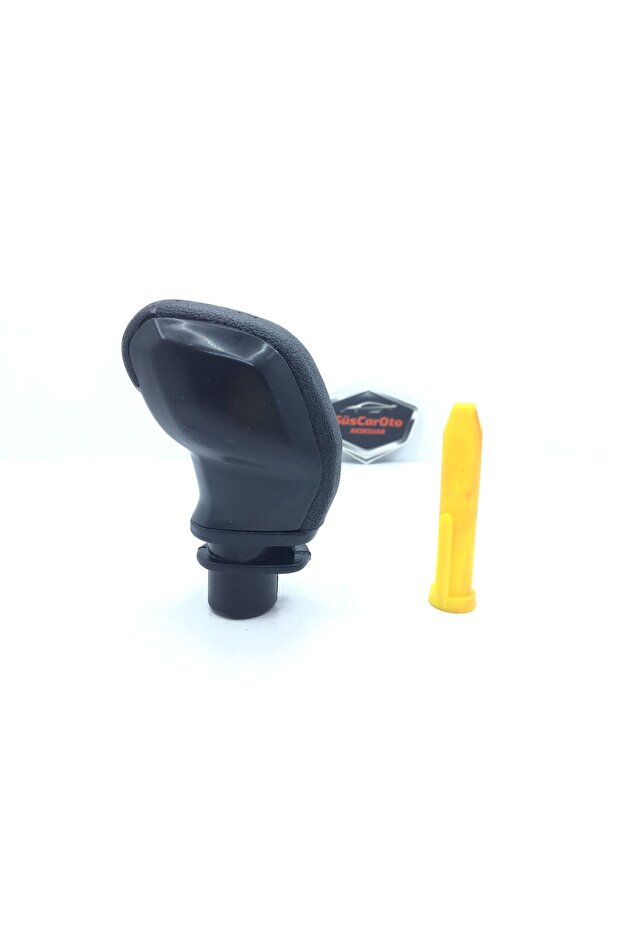 Universal Sport Look Gear Shift Knob - Compatible with All Vehicles, Black with Apparatus
