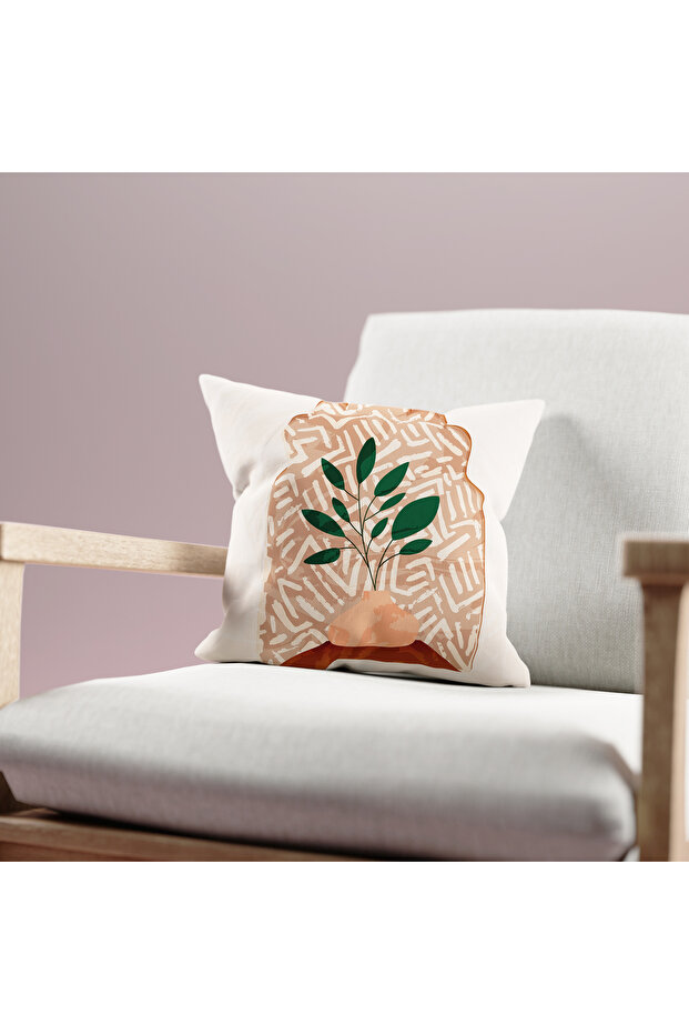 Ramadan Patterned Double Sided Digital Printed Throw Pillow Cover - Ramadan - 2