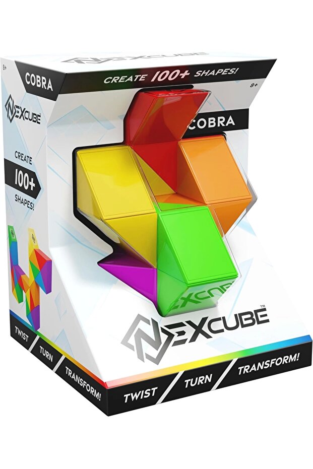 مكعب الكوبرا الأصلي NexCube - مكعب السرعة NexCube - مكعب اللغز NexCube ثلاثي الأبعاد - مكعب الذكاء - مكعب روبيك - 2
