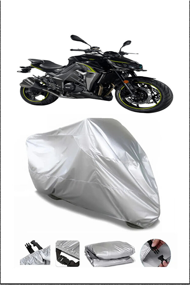 Rks A250 Gray Waterproof Quality Motorcycle Cover