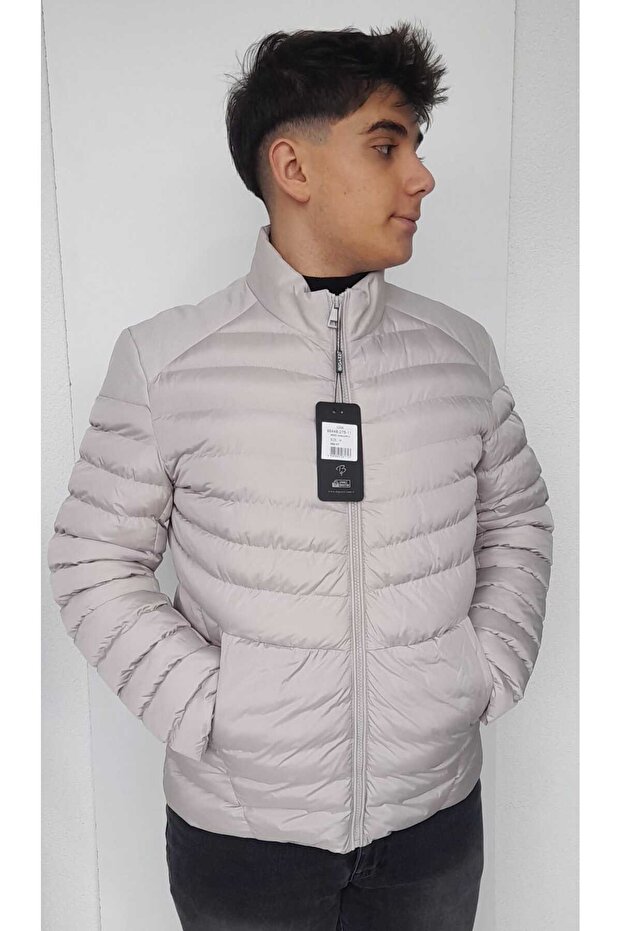 erkek camel capitone mont - 2