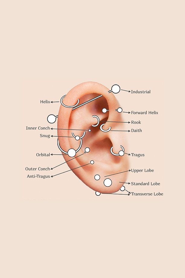 Piercing Tragus Helix Ay Yıldız Tasarım Sallantılı Gold Altın Renk 316L Paslanmaz Çelik - 8