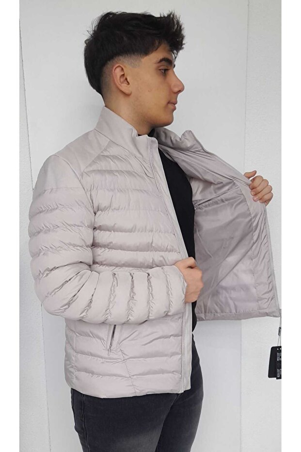 erkek camel capitone mont - 3