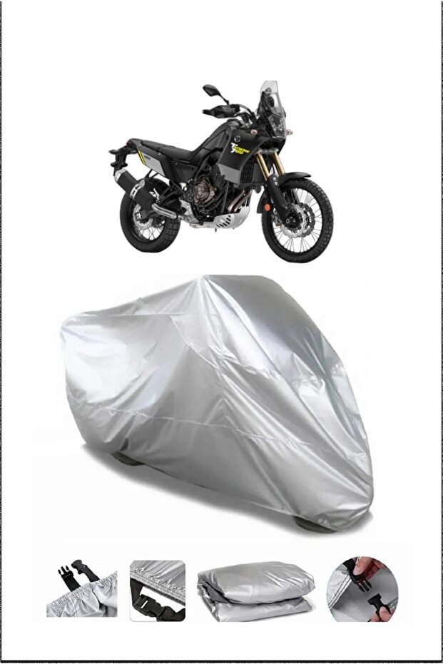 Yamaha Tenere700Worldraid Gray Waterproof Quality Motorcycle Cover