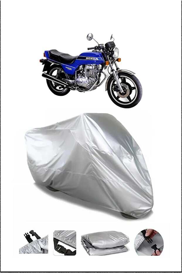 Honda Cb250 Gray Waterproof Quality Motorcycle Cover