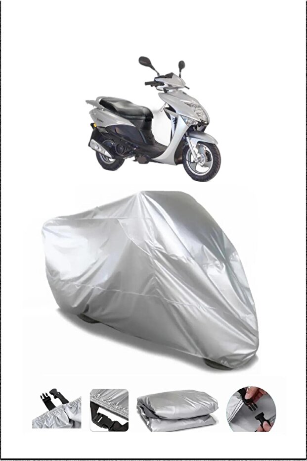 Kanuni Rs125 Gray Waterproof Quality Motorcycle Cover