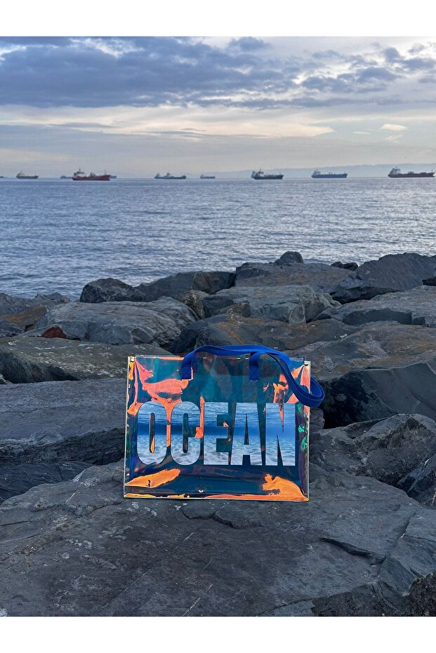 Hologram Pvc Printed Beach Bag