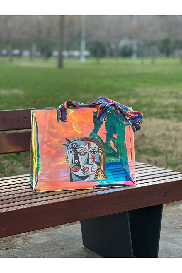 Hologram Pvc Printed Beach Bag