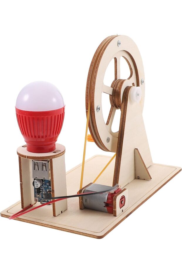 مجموعة أدوات علمية لتوليد الطاقة باليد - 3