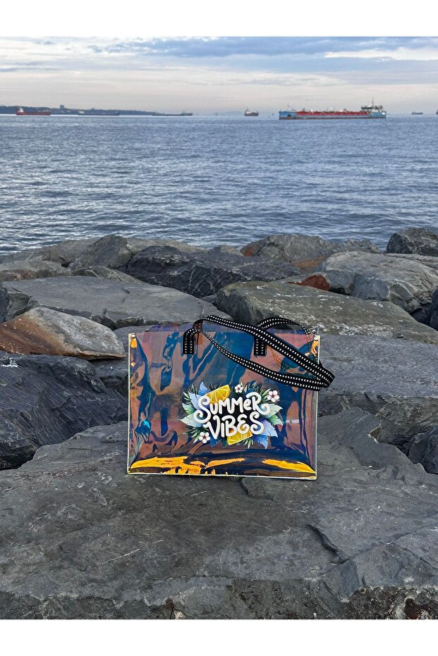 Hologram Pvc Printed Beach Bag
