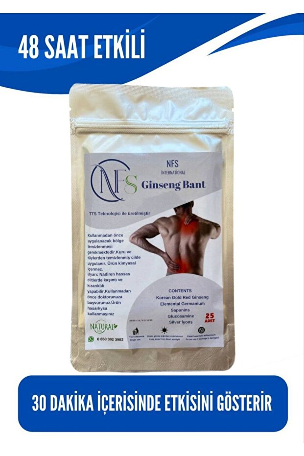 NFS Ginseng Bant 25 Adet - 4