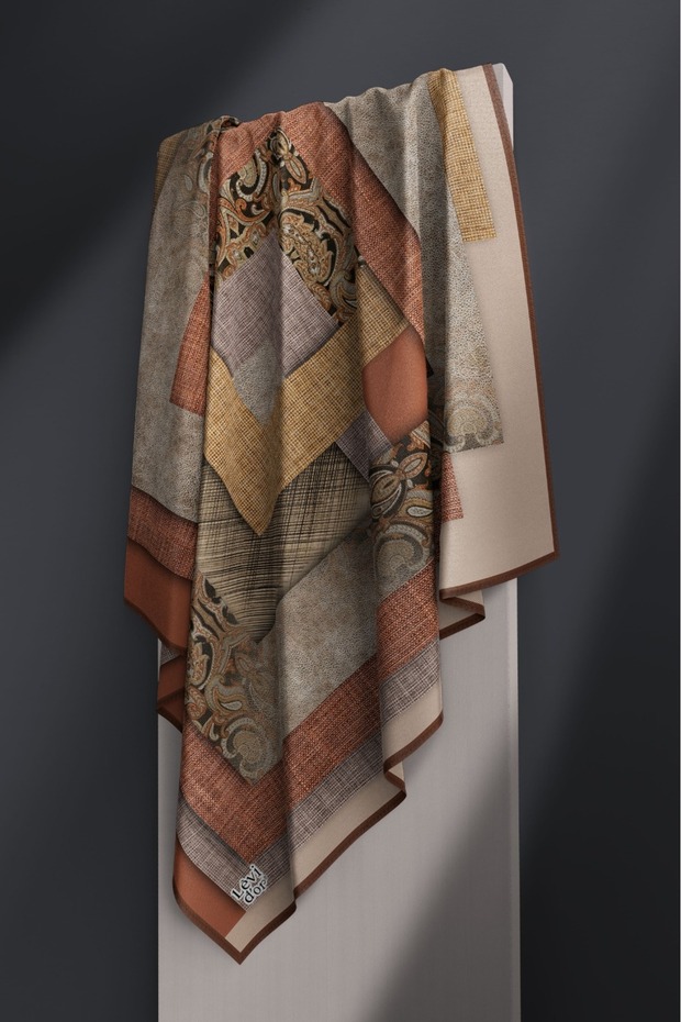 وشاح كريستال لامع بنمط كلاسيكي - 4