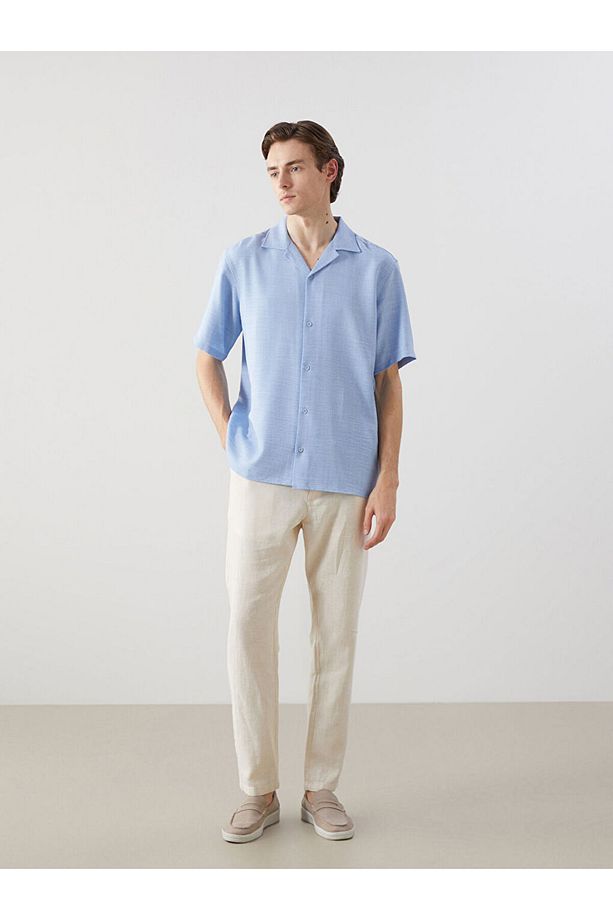 LCW Vision Regular Fit Kısa Kollu Erkek Gömlek - 2