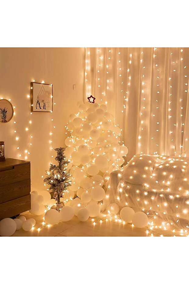 Decoration Curtain Strings LED Light - 4