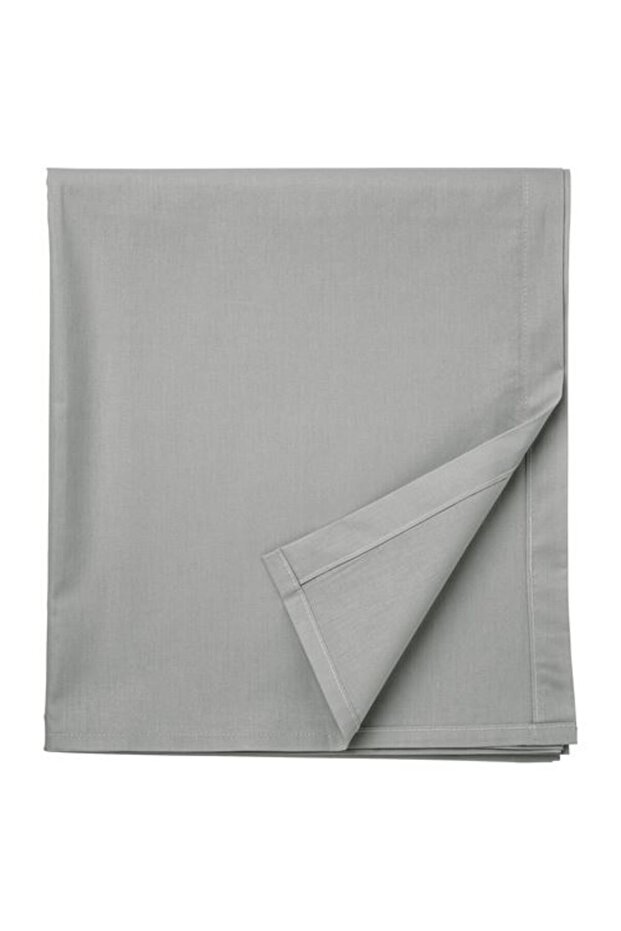 - Dvala, Double Bed Sheet, Light Gray, 240X260 cm