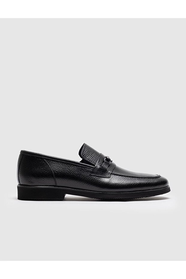 Genuine Leather Black Men's Classic Shoes