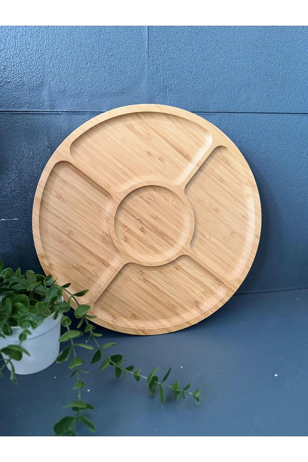 360 (c°) Dönen Bambu Kahvaltılık - 3