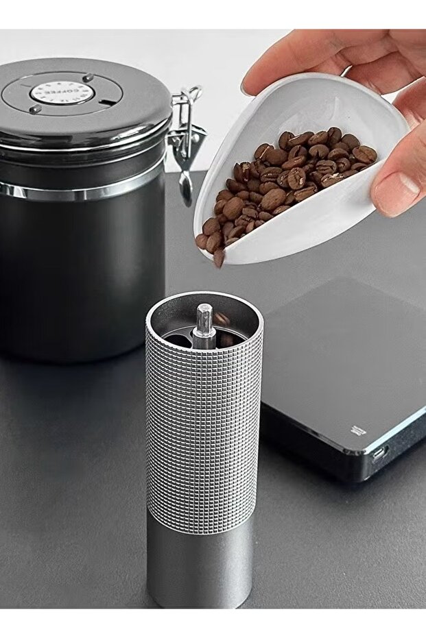 Coffee bean weighing tray - 6