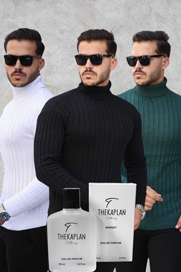 Men's 3-Pack High-Rise Knitwear Sweater Marget Perfume