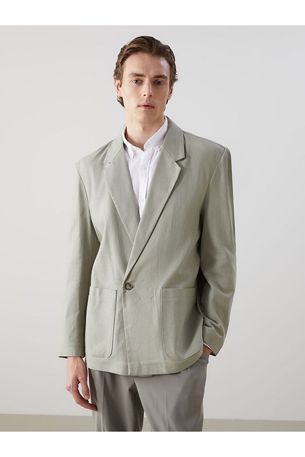 LCW Vision Rahat Kalıp Erkek Blazer Ceket - 1