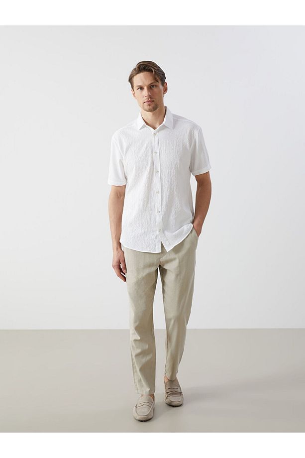 LCW Vision Regular Fit Kısa Kollu Erkek Gömlek - 2