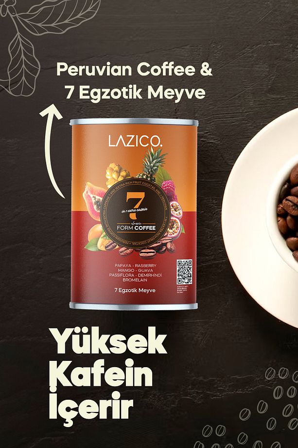 Form Kahvesi 7 Egzotik Meyve ve Ekstra Kafeinli 30 Saşet - 6