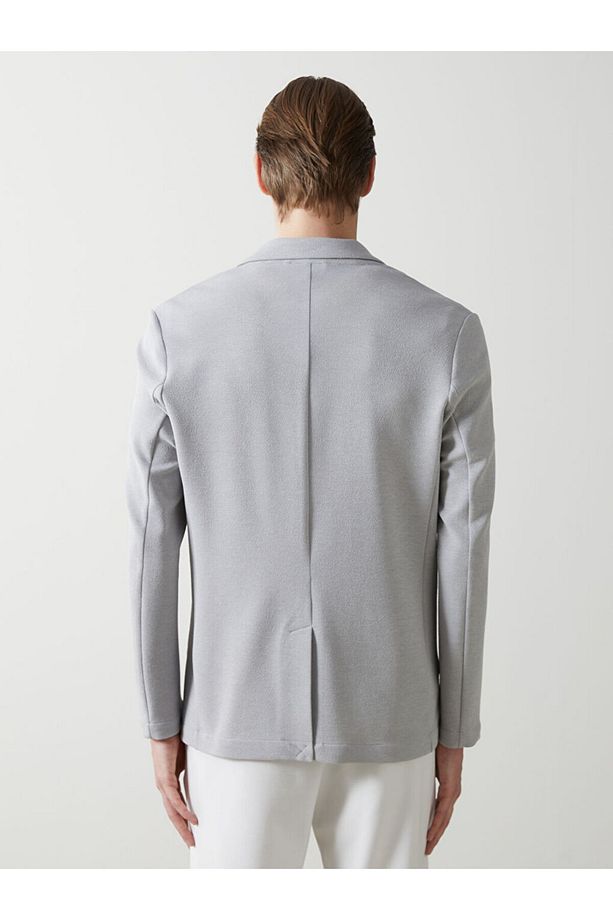 LCW Vision Dar Kalıp Erkek Blazer Ceket - 4