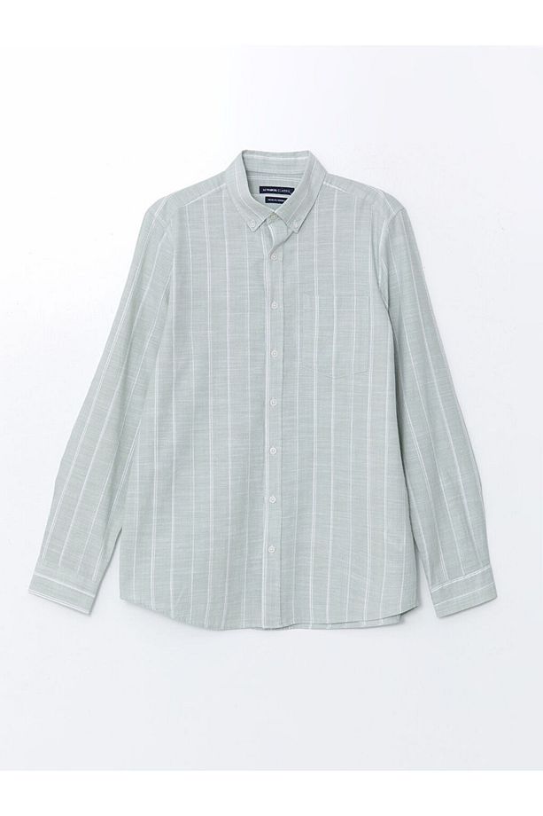 LCWAIKIKI Classic Regular Fit Poplin Erkek Gömlek - 1