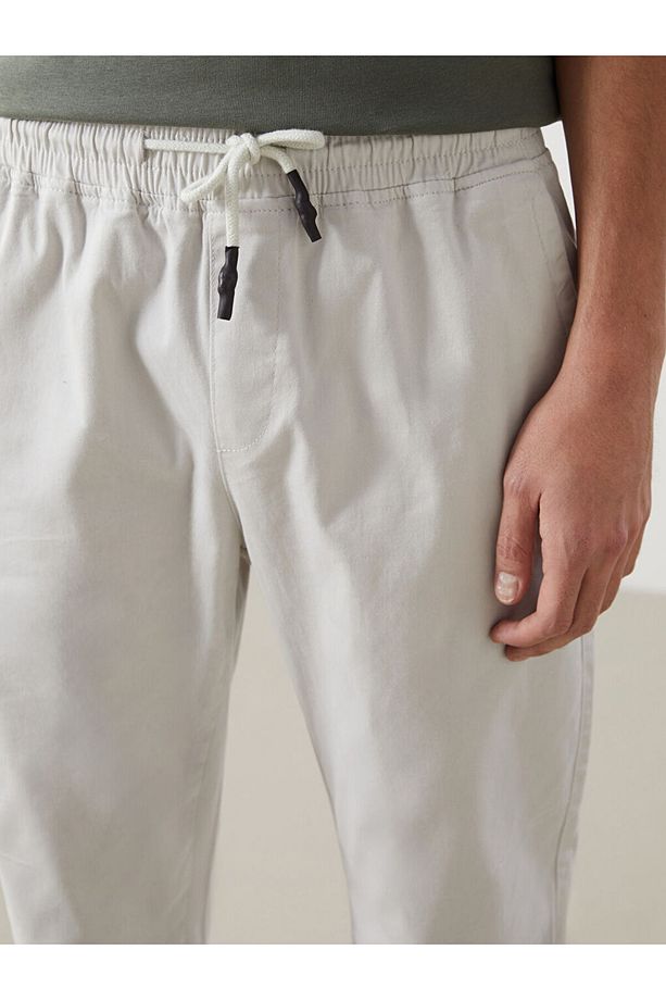 XSIDE Standart Kalıp Gabardin Erkek Jogger Pantolon - 3