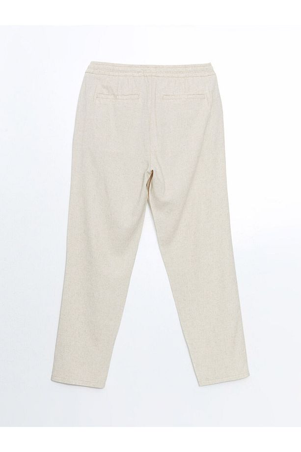 LCW Vision Standart Kalıp Keten Karışımlı Erkek Pantolon - 6