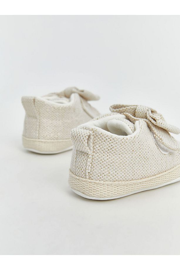LCW STEPS Fiyonk Detaylı Kız Bebek Yürüme Öncesi Ayakkabı - 5