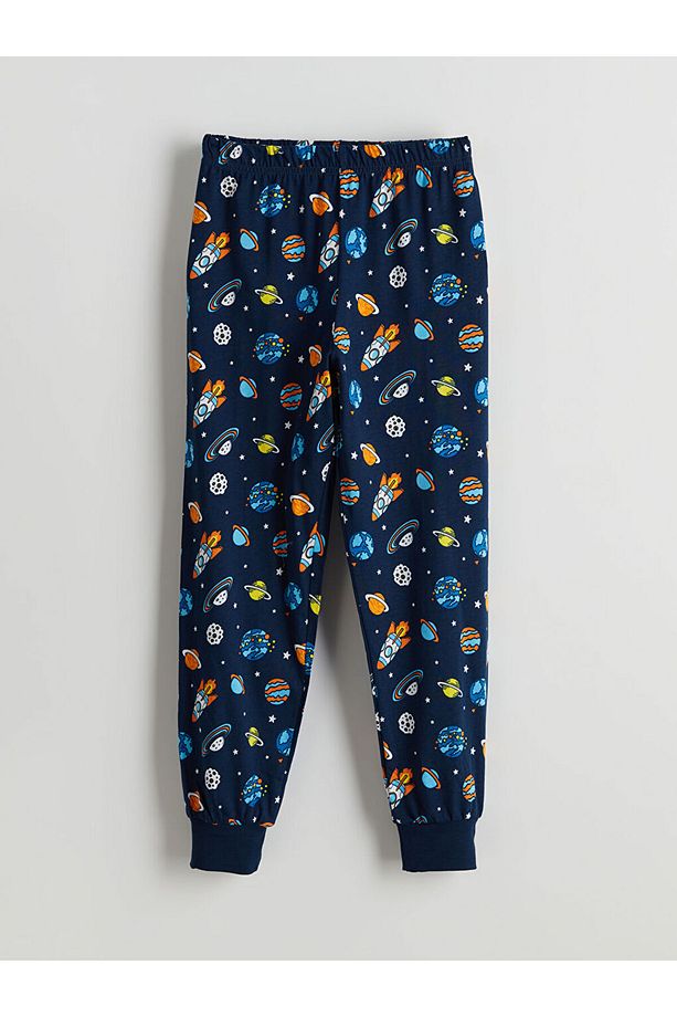 LCW Kids Beli Lastikli Erkek Çocuk Pijama Alt - 1
