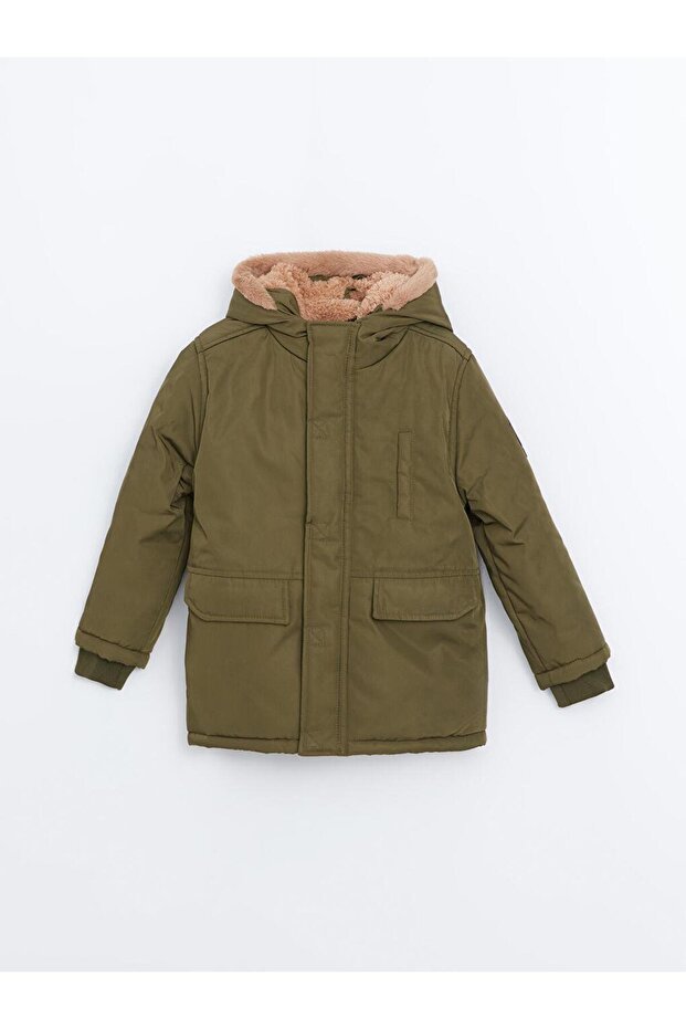 LCW Kids Boy's Puffer Jacket with Hood