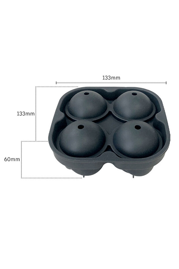 Ice mold 4pcs flower shape - 5