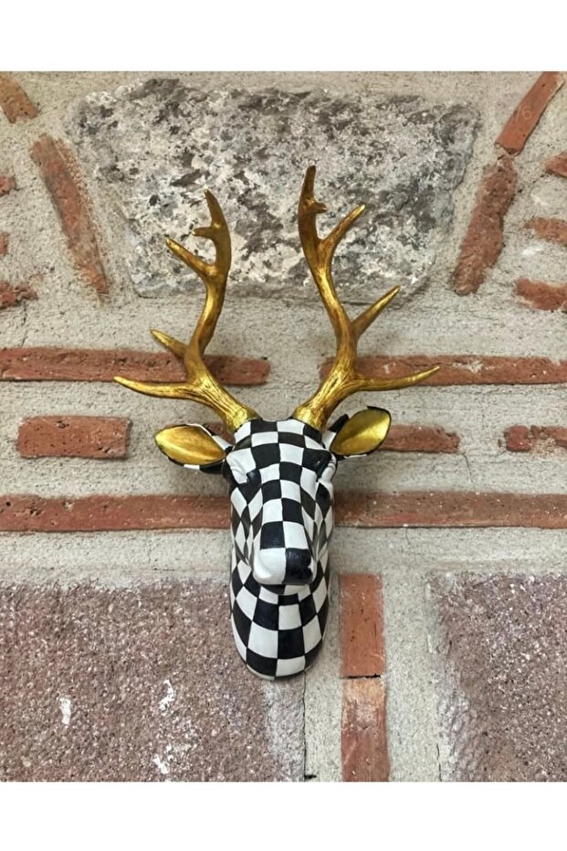 Geyik Duvar Büst Biblo Machenzie - 1