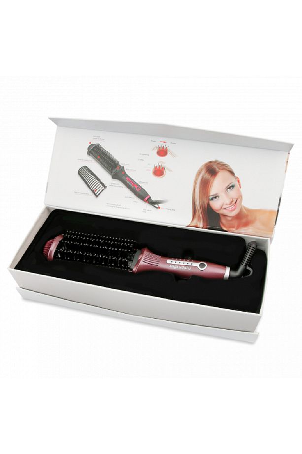 Illusion Effect Elektrikli Saç Düzleştirici Fırça Violet 3612SERI - 6