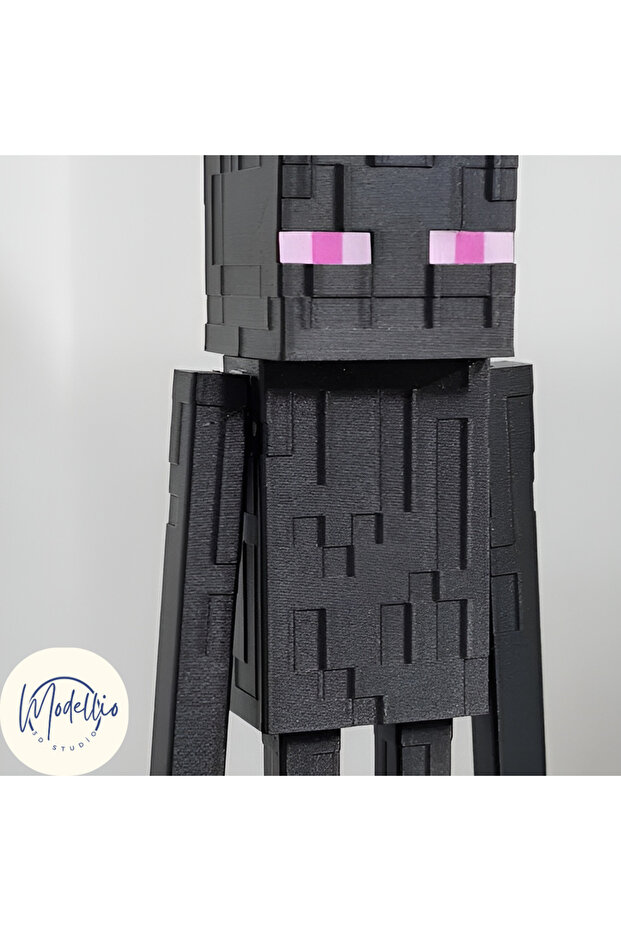 Enderman 3D Baskı Figürü - 3