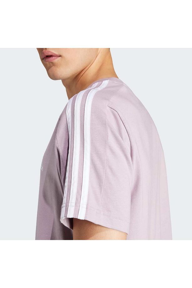 Essentials Single Jersey 3-stripes Tişört - 6