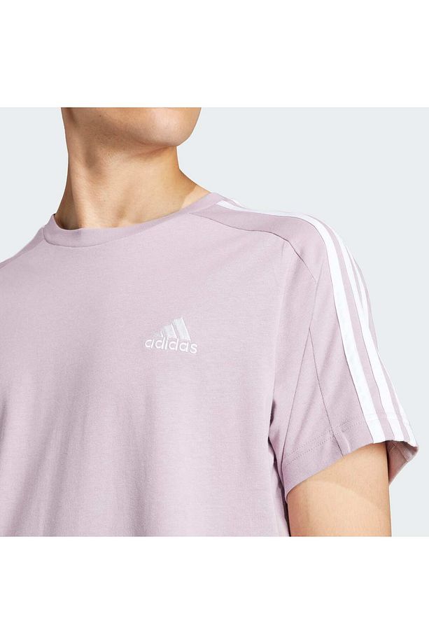 Essentials Single Jersey 3-stripes Tişört - 5