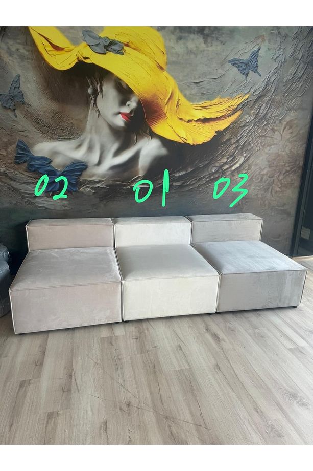 Angelo 5 Modül Modüler Köşe Koltuk Takımı - 4