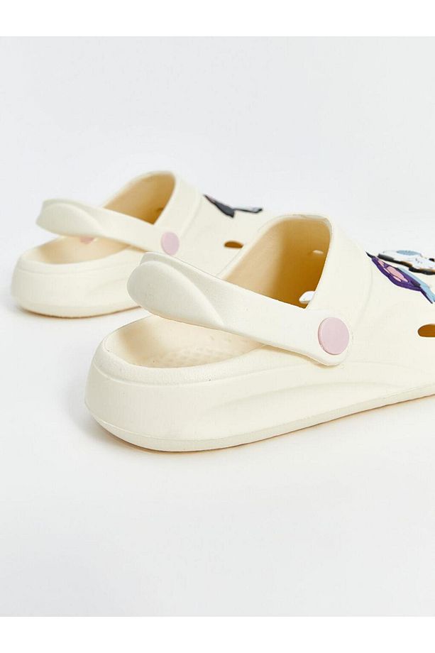 LCW STEPS Baskılı Kız Çocuk Plaj Sandaleti - 5