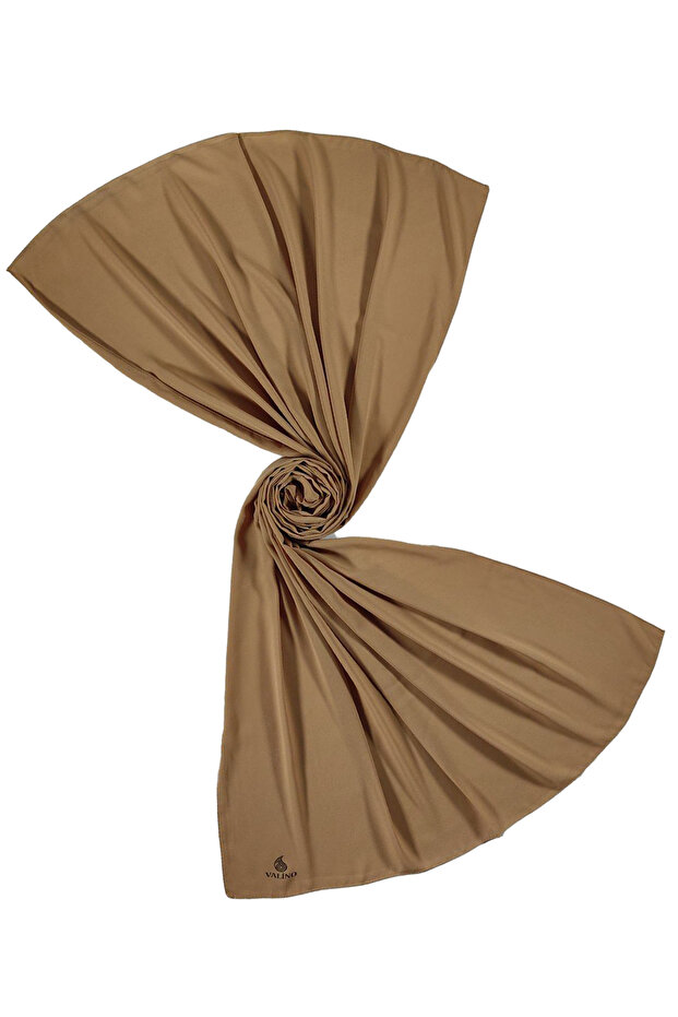 Queen Crepe Solid Colored Corn Shawl - 2