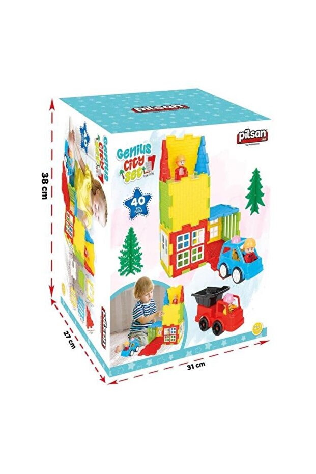 Pilsan Dahi Şehir Seti 40 Parça - 8