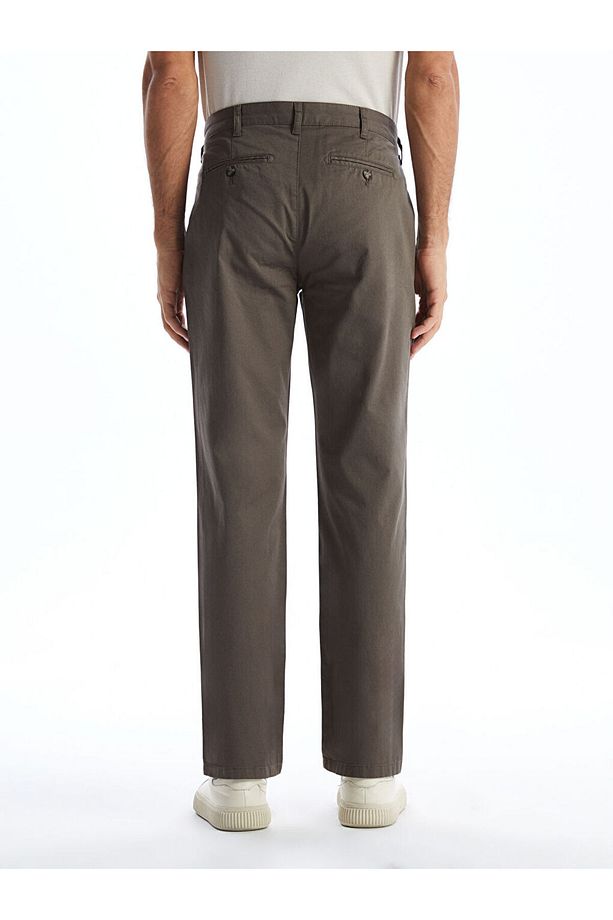 LCWAIKIKI Basic Rahat Kalıp Erkek Chino Pantolon - 4
